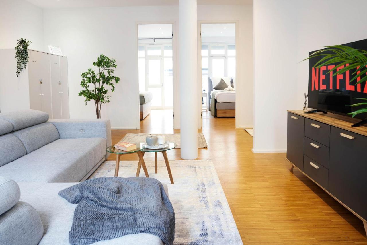 Design City Apartment, Modern, Ebenerdig, Top Lage Weinheim Eksteriør bilde